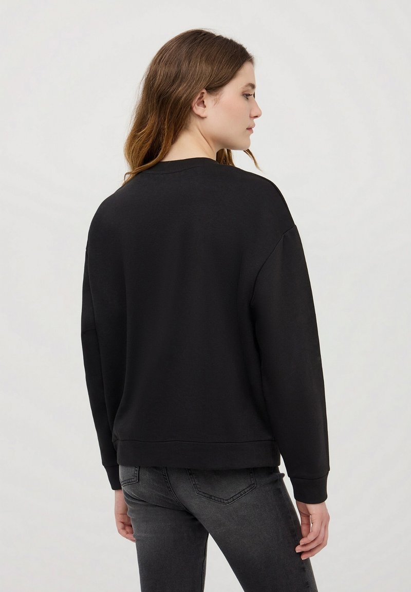 Subliminal Mode - Maglione Uomo Felpa Mances Lunghe Stampato Con Strass Bx201 901 Nero Xl Modello 901 Xl 125996328