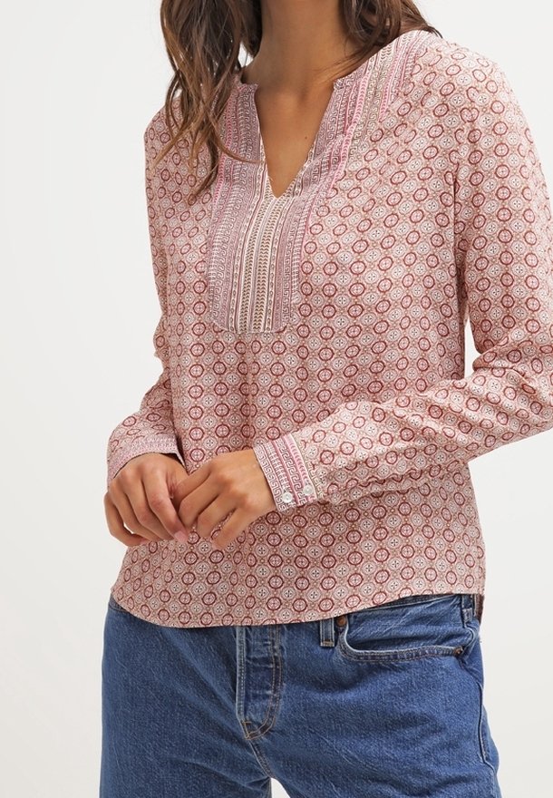 Cream Blouse - apricot