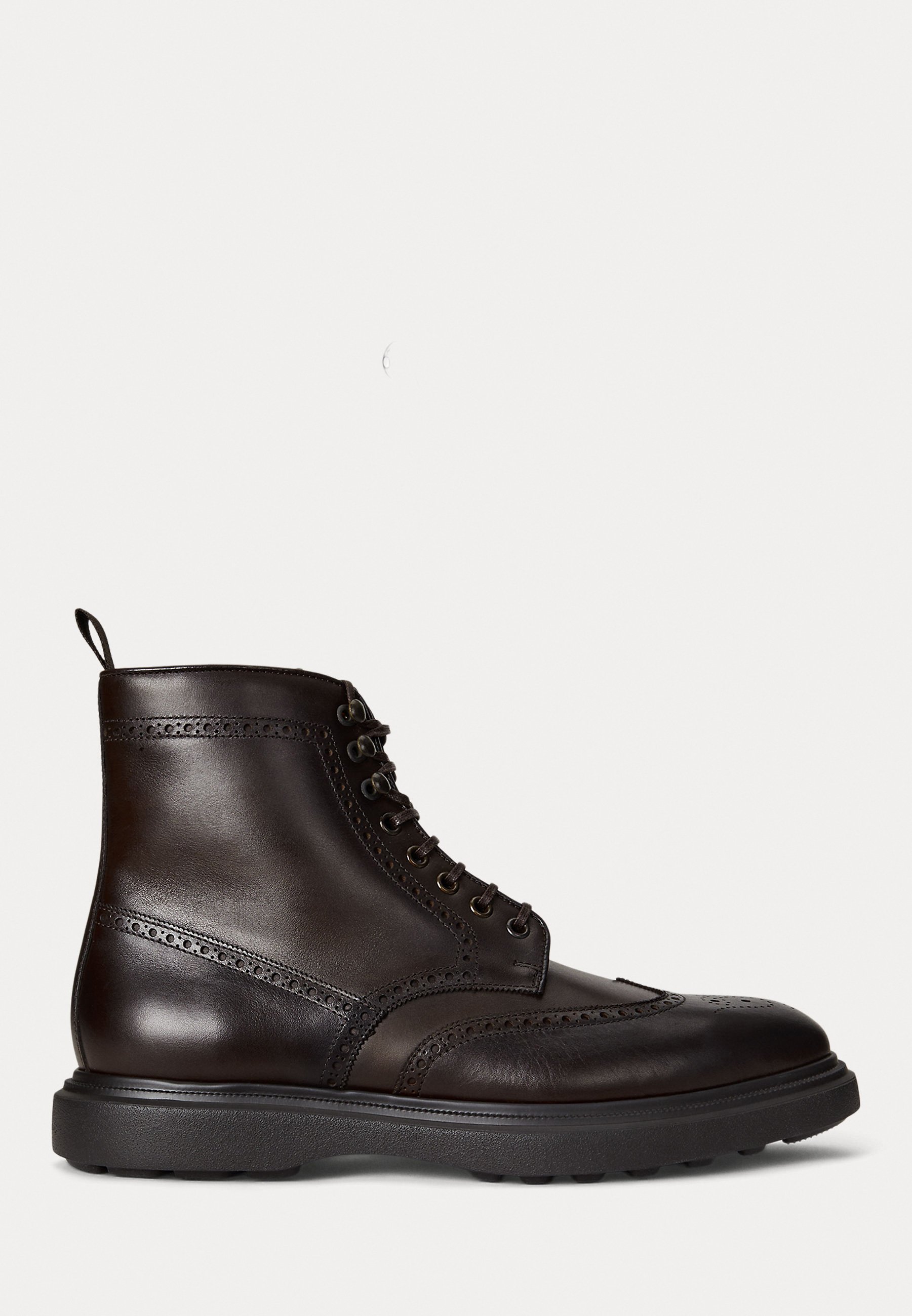 Polo Ralph Lauren MARTELLI LEATHER WINGTIP BOOT - Lace-up ankle