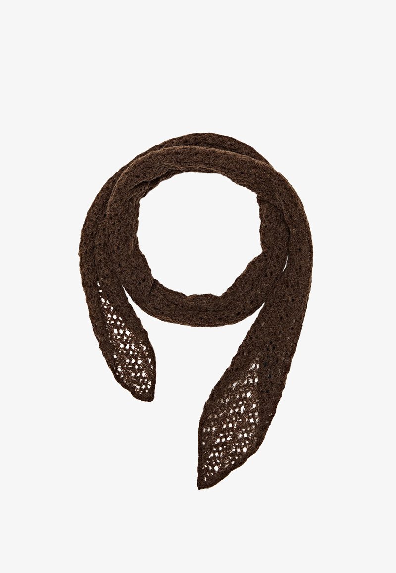 Massimo Dutti Scarf - brown