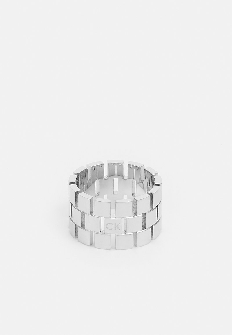 Calvin Klein - POLISHED CHAIN LINK RING - Ring - silver-coloured, Vergroten