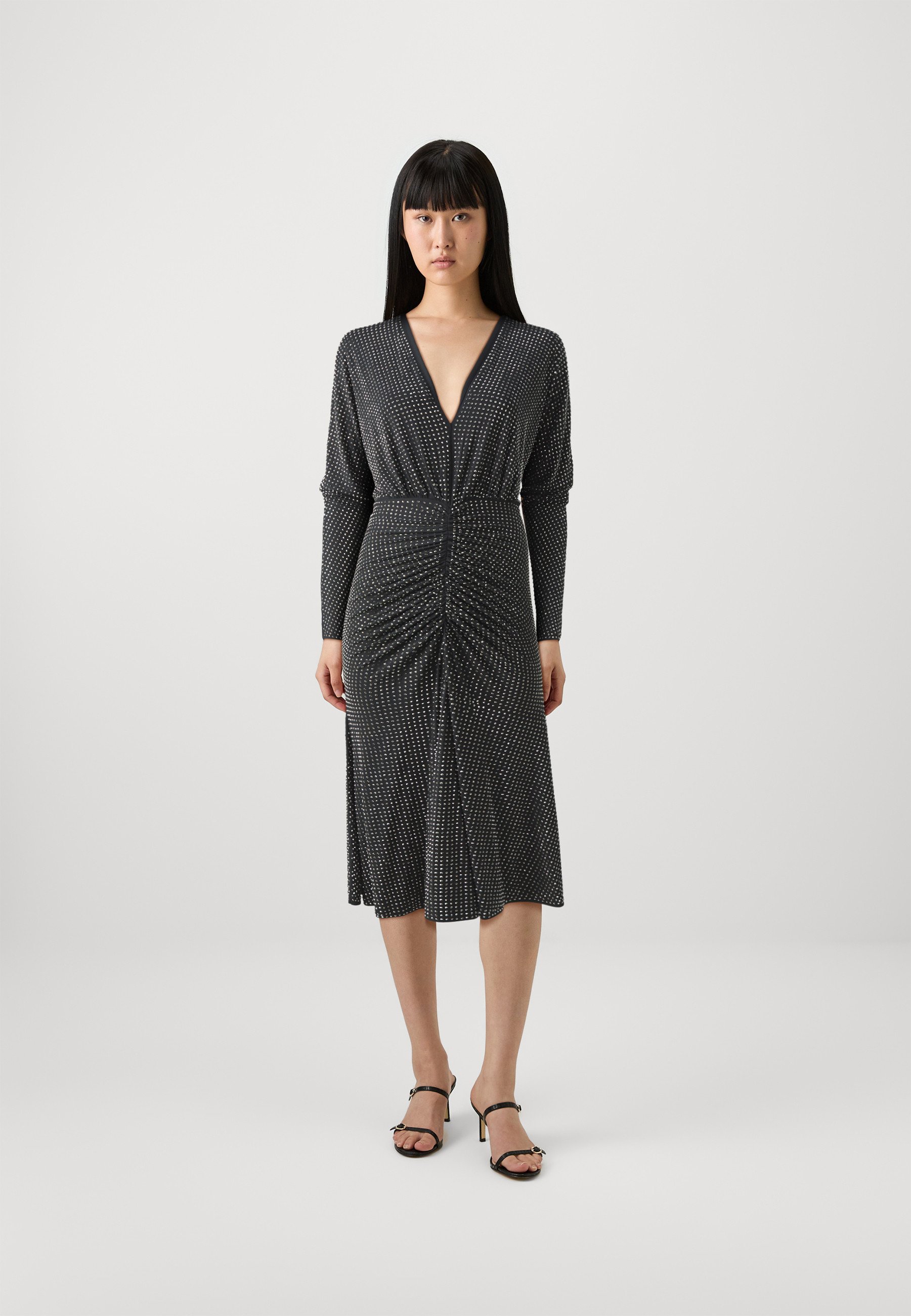 strapless open back dress Pinko Broderie Anglaise Mini Dress 40 main image 1