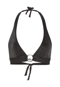 SWIMWEAR SIGNATURE - Bikini felső - black lurex