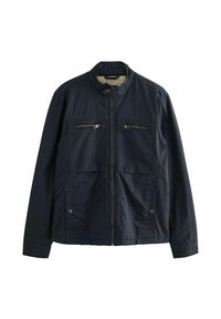 BORG LINED - REGULAR FIT - Lagana jakna - black