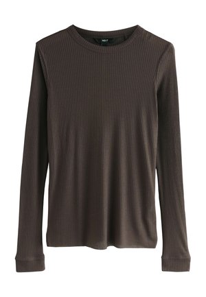 REGULAR FIT-CREW NECK LONG SLEEVE  - Pulover - oatmeal