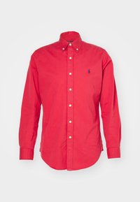 CUSTOM FIT TWILL SHIRT - Button down-skjorte - sunrise red