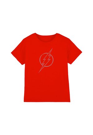 Cotton Soul, THE FLASH LINE LOGO 3 UNISEX - Print T-shirt - red