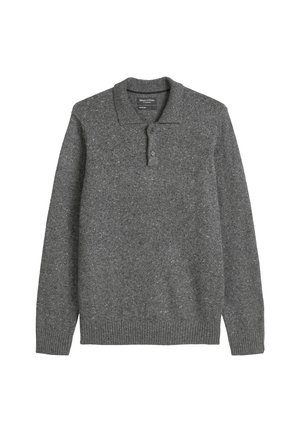 Strickpullover - graphite grey melange