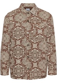 CHEST SIGNATURE WASHED RIBS - Lett jakke - brown