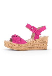 Gabor - Plateausandalette - pink Thumbnail-Bild 1