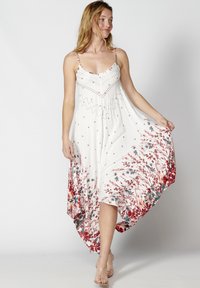 Koroshi SUMMER HIGH  - Maxi ruha - blanco   white