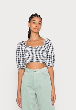 DARIA TOP - Blusa - floral gingham