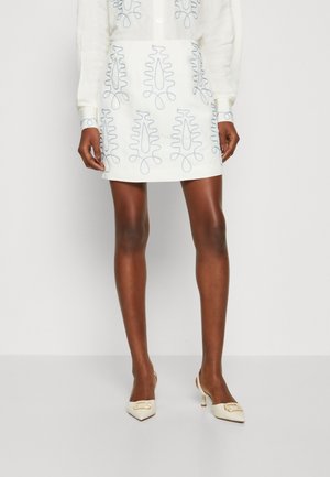 CMEO COLLECTIVE Minisukňa - white