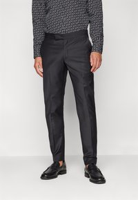 KARL LAGERFELD TROUSERS CLYDE - Hlače - black
