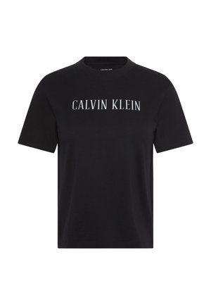 Calvin Klein Jeans, CLASSIC VARSITY LOGO - T-shirt imprimé - black