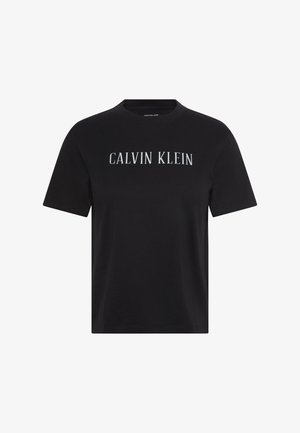 Calvin Klein Jeans, CLASSIC VARSITY LOGO - Μπλουζάκι με στάμπα - black