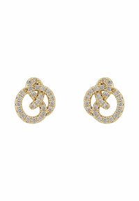 SNÖ of Sweden MAYFAIR KNOT - Örhänge - g clear