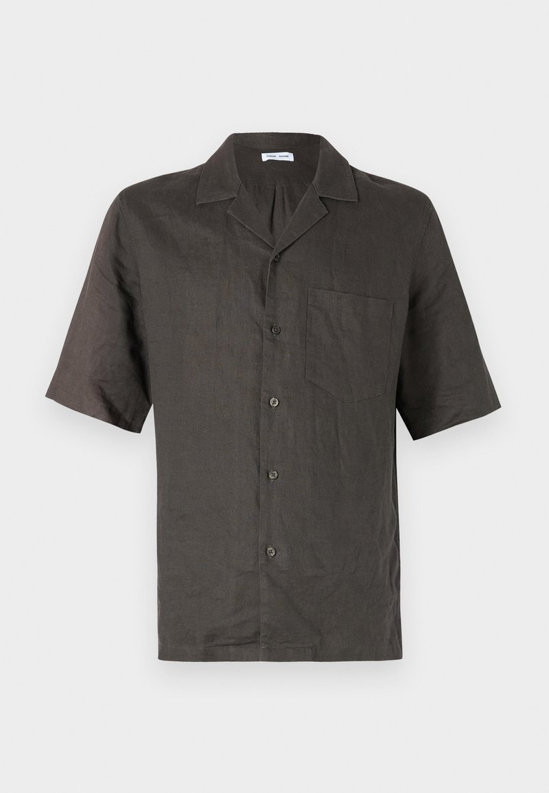 Samsøe Samsøe Overhemd donkergroen