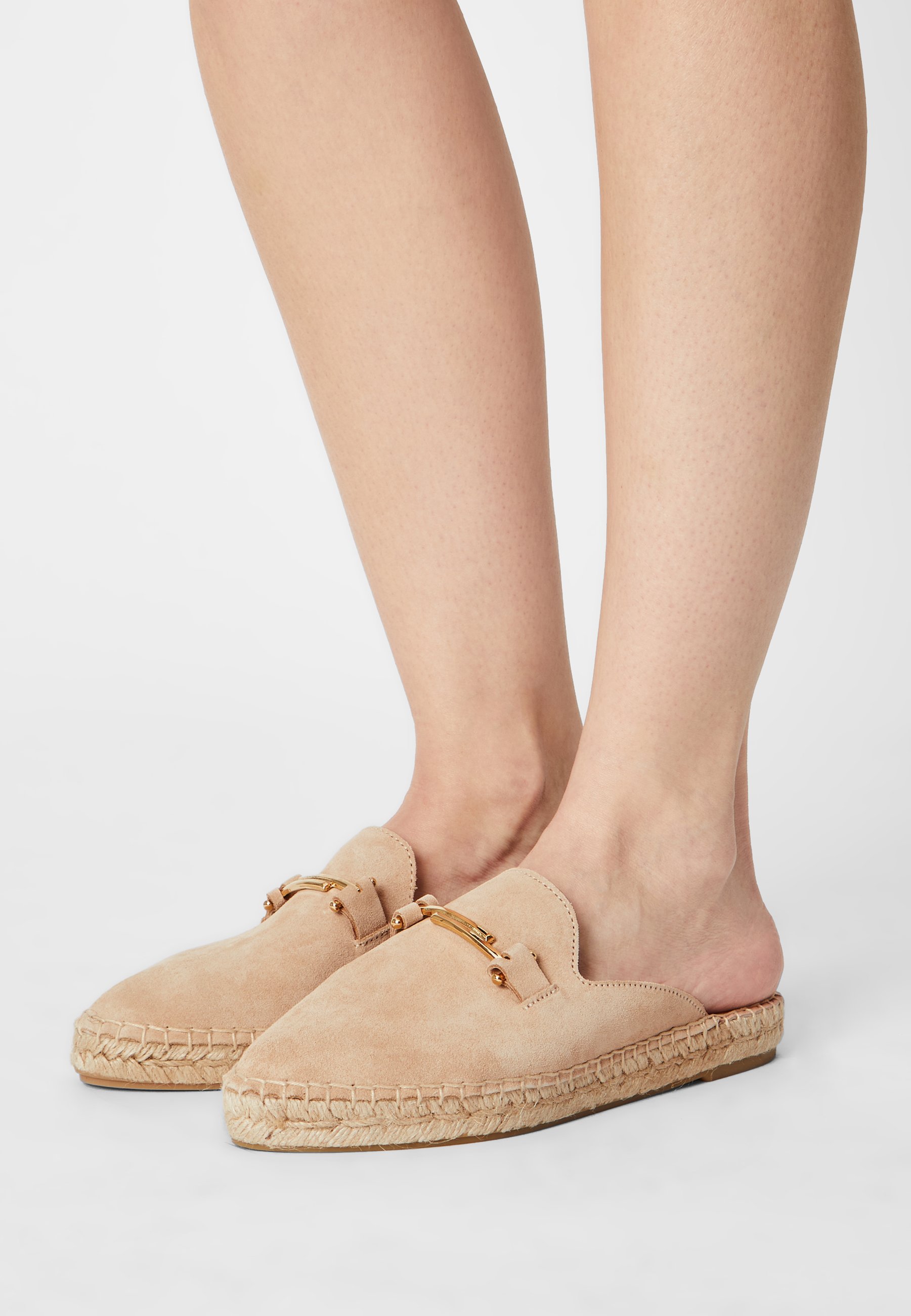 Anna Field LEATHER - Muiltjes - beige - Zalando.nl