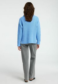 Selected Femme SLFSELMA  - Strickpullover - cornflower blue