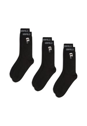 IKON (PACK OF 3) - Socken - black