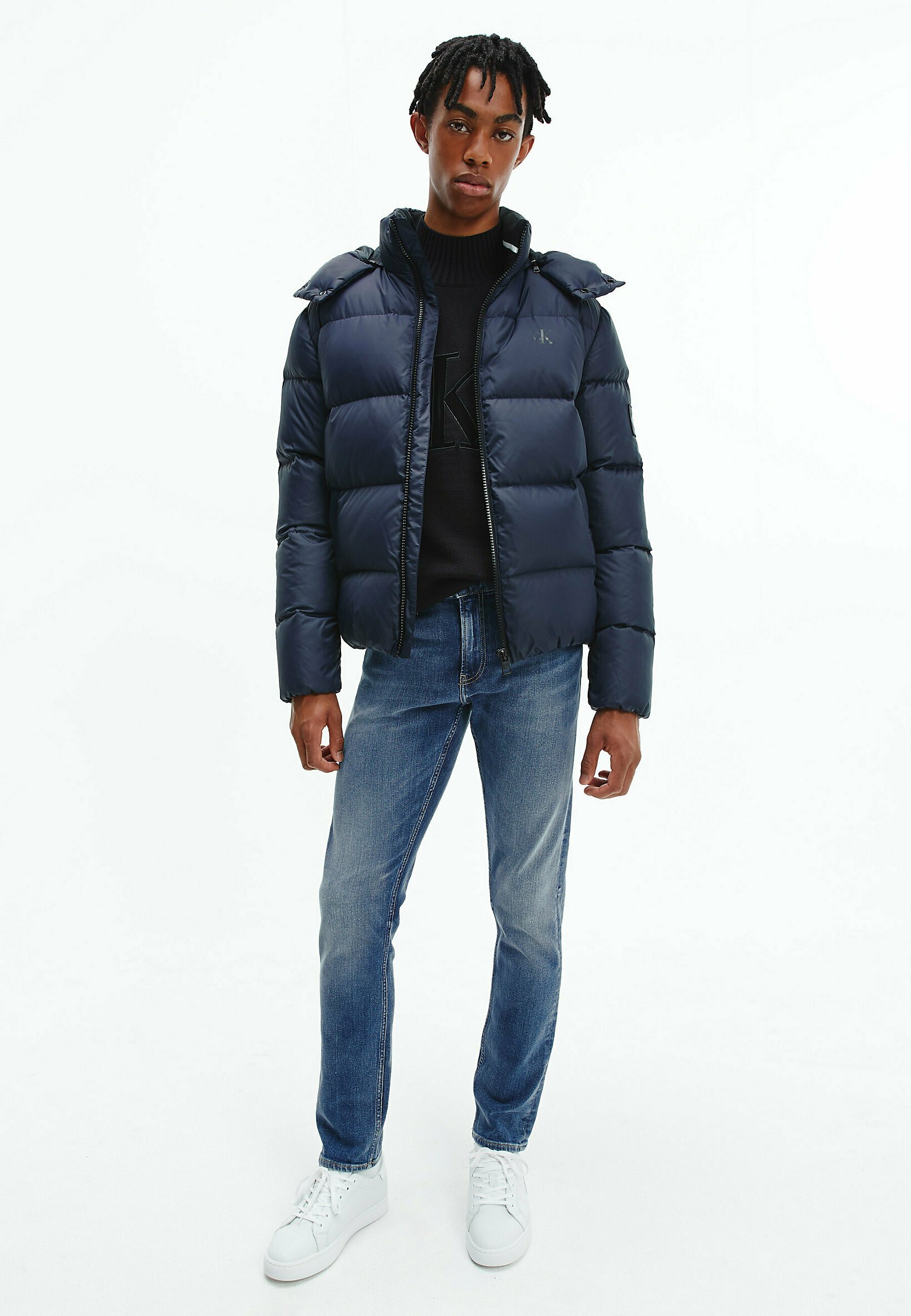 Calvin Klein Jeans ESSENTIAL - Piumino - night sky/blu scuro - Zalando.it
