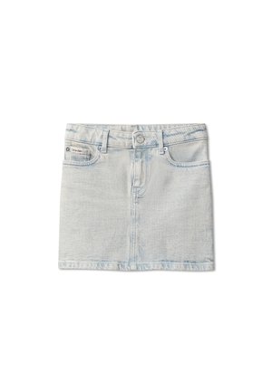 BLEACHOUT WASH - Denim skirt - bleachout
