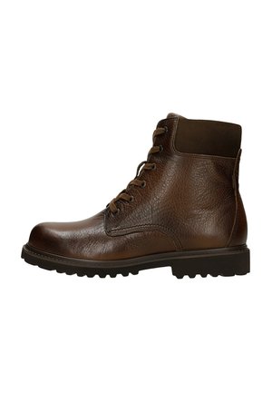 Stivaletti stringati - brown