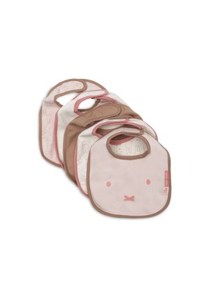 Jollein, UNISEX 5 PACK  - Slabbetje - silk rose