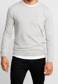 s.Oliver Strickpullover - light grey