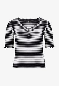 Sélectionné, cream dark blue