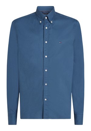 Tommy Hilfiger, FLEX POPLIN SOLID CORE ESSENTIALS - Pluus - aegean sea