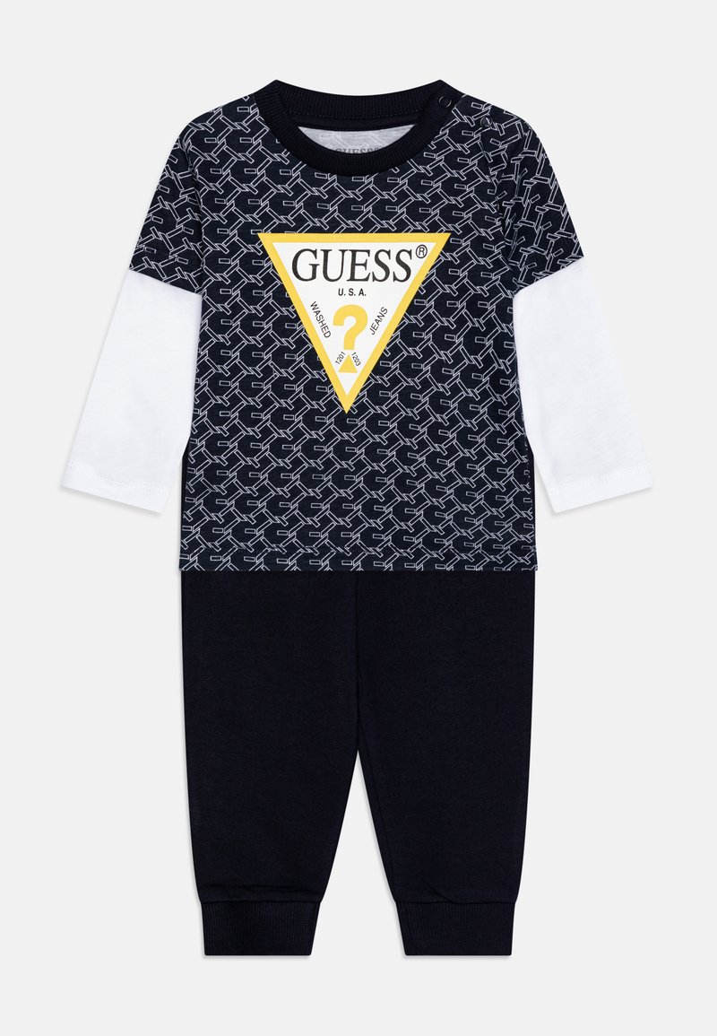 Guess NEW BORN BOY ACTIV SET - Pantaloni - navy