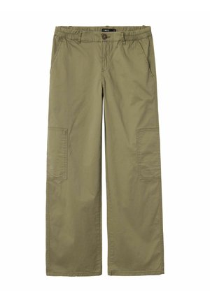 LOW WAIST - Broek - vetiver