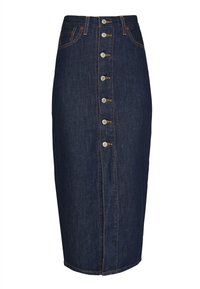 BUTTON FRONT MIDI SKIRT - Saia lápis - juniper ridge