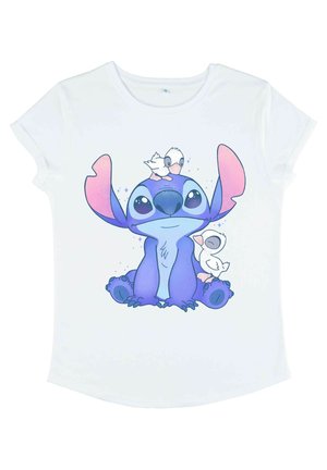 Disney LILO & STITCH CUTE DUCKS - Print T-shirt - white