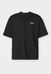 SIGNATURE SCRIPT - T-shirt basic - black/wax