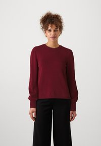 ONLY Tall - ONLLEVA BALLOON - Strickpullover - cabernet melange Thumbnail-Bild 1