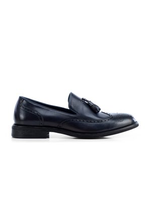 WITH PERFORATIONS - Smart lace-ups - dark blue