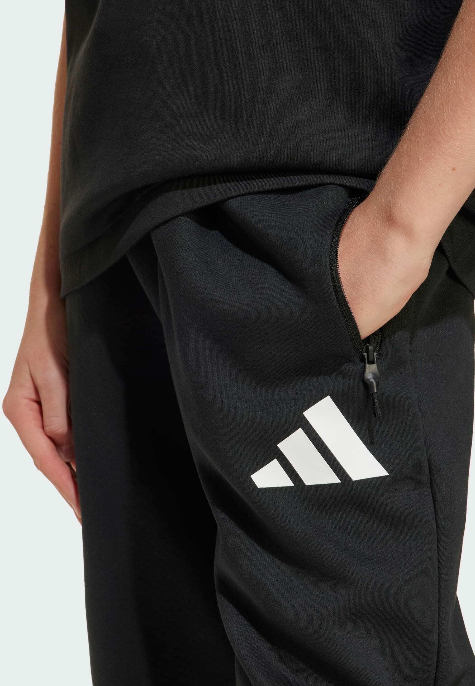 adidas tapered leg track pants