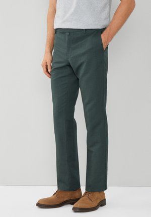 Hackett London HBONE  - Stoffhose - bottle green