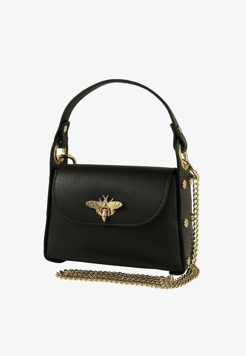 DrachenLeder Handtas - schwarz