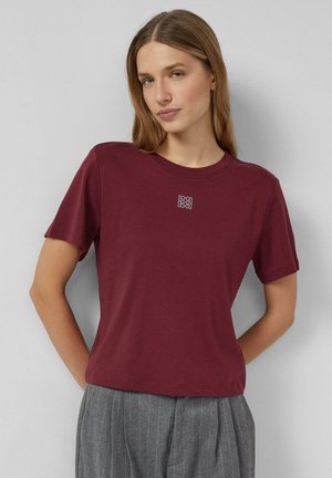 T-shirt imprimé - bordeaux