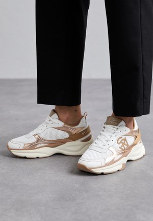 TRAINER - Sneaker low - white/tobacco