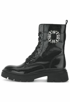 Gabor Bottines à lacets - schwarz