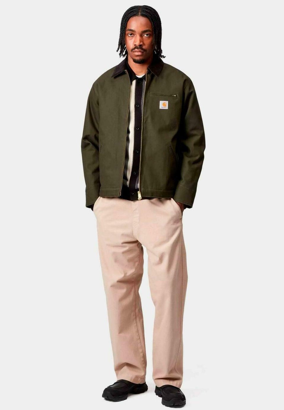 Carhartt WIP DETROIT - Giacca da mezza stagione - olive black