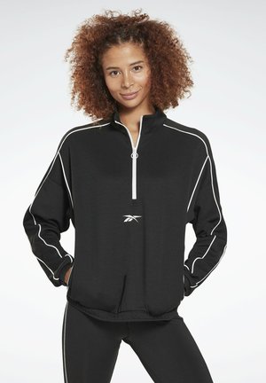 WORKOUT READY 1/4 ZIP SWEATSHIRT - Sweatshirt - black