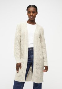 Object OBJNOVA STELLA CARDIGAN - Kardigán - humus/melange