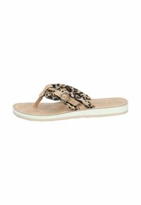 Tamaris T-bar sandals - leopard