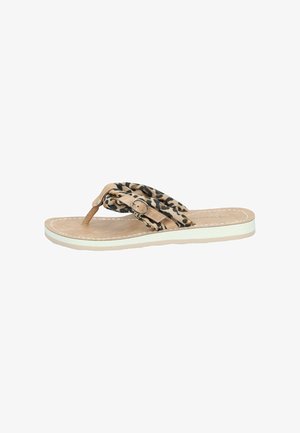 Tamaris T-bar sandals - leopard